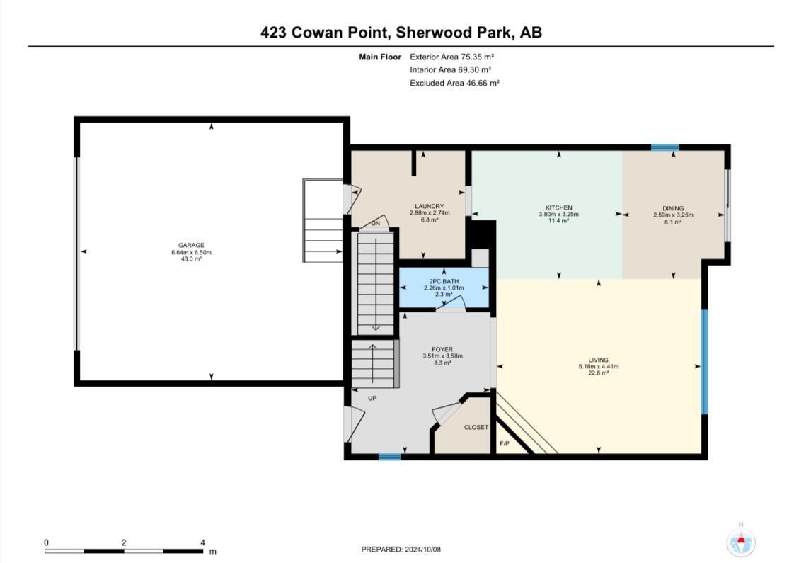 423 Cowan Point, Sherwood Park, Alberta  T8H 0E6 - Photo 45 - E4409489